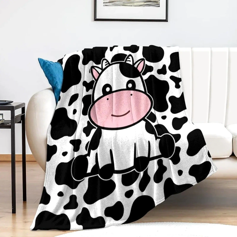 Custom-Soft-Flannel-Fleece-Throw-Blanket-Cute-Cow-Printed-for-Kids-Adults-Bedroom-Living-Room-Full-Season