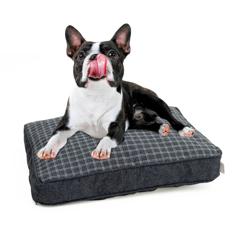 Custom-Soft-Rectangle-Pillow-Washable-Pet-Breathable-Luxury-Warm-Dog-Bed