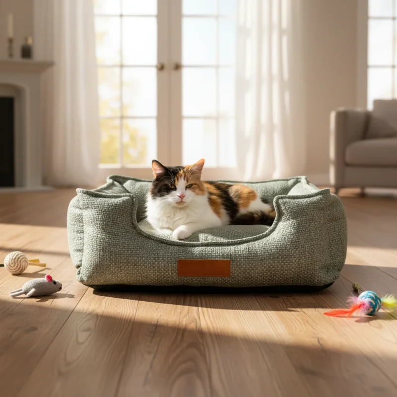 Custom-Spring-Summer-Style-Pet-Bed-Eco-Friendly-Removable-Washable-Cat-Dog-Bed-for-Pets-Sleeping