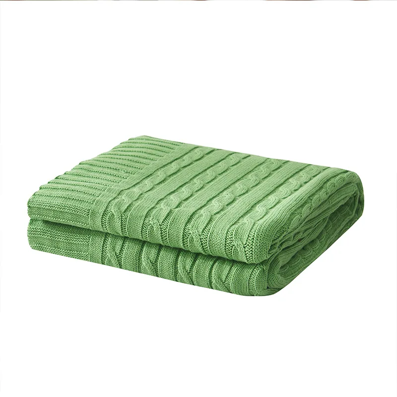 Custom-Super-Soft-Thick-Weighted-White-Gray-Knit-Blanket-for-Bed