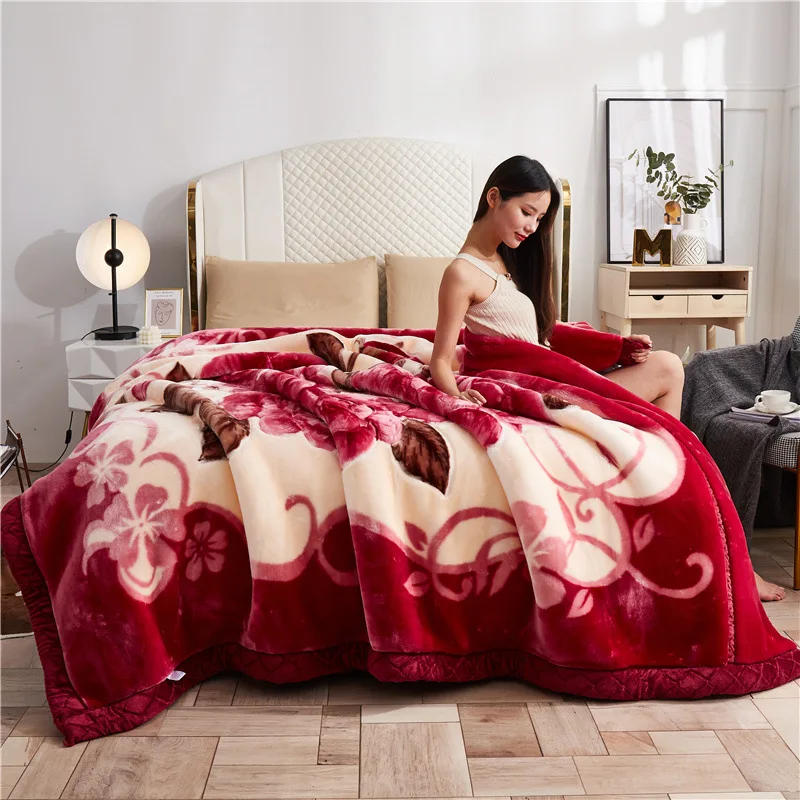 Custom-Thickened-Raschel-Blanket-Super-High-Quality-5-8-Kilo-Single-Double-Layer-European-American-Style-100-Polyester