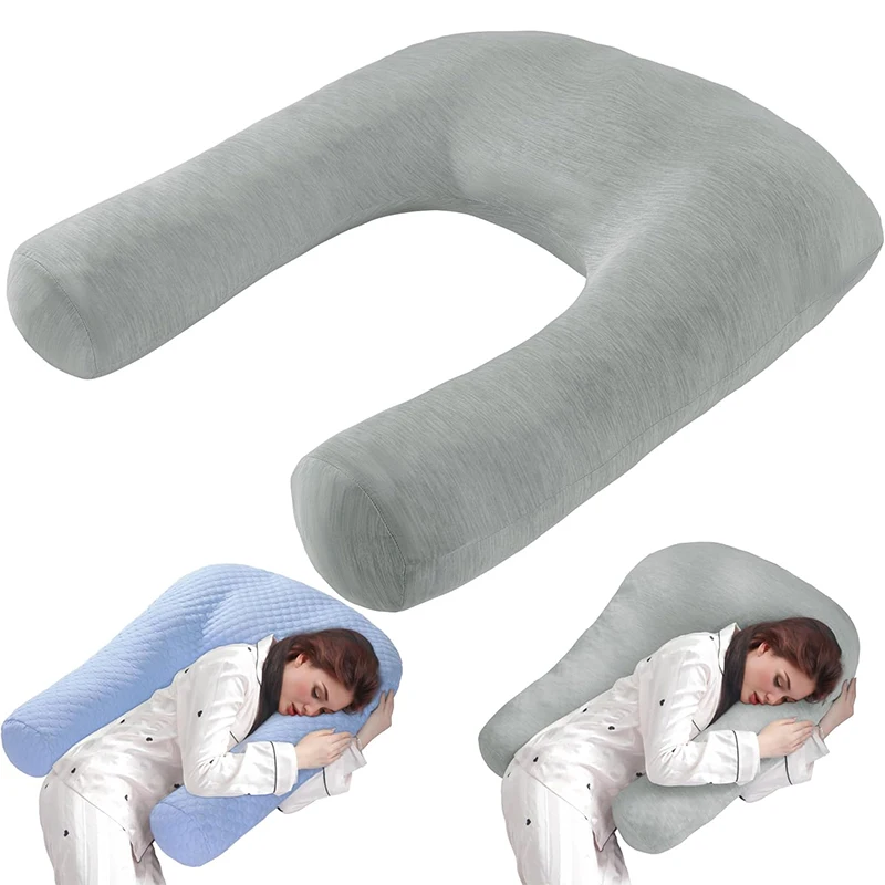 Custom-U-Shaped-Pillow-for-Neck-Contour-Shoulder-Pillow-for-Side-Sleepers-Ergonomic-Body-Pillow-for-Shoulder-Pressure-Relief