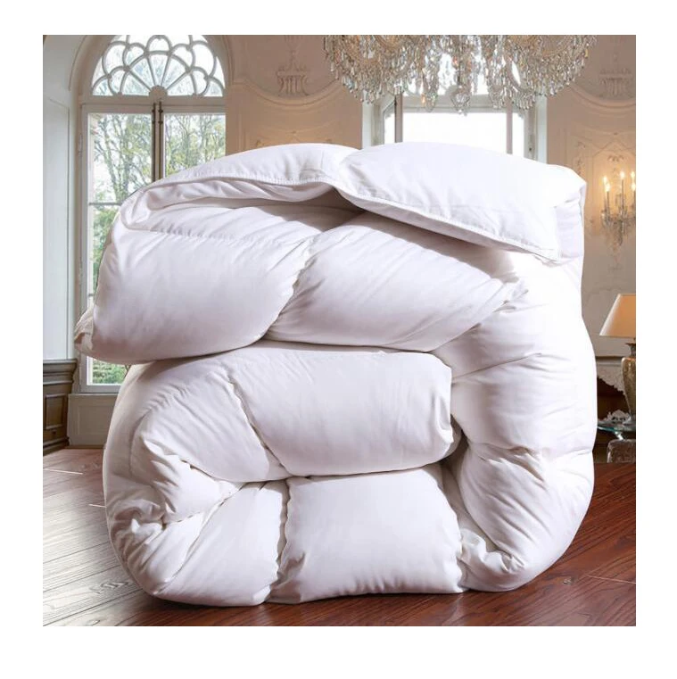 Custom-Warm-and-Comfortable-Down-Feather-Comforter-Down-Quilted-Comforter-Edredon-King-White-Bed-Down-Comforter