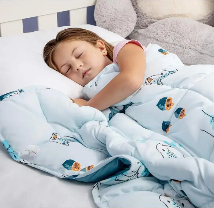 Custom-Washable-Calm-Heavy-Blanket-Cotton-Toddler-36-48-Inch-5lbs-Printed-Quilted-Fitted-Kids-Weighted-Blanket
