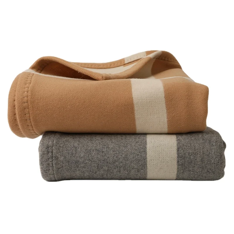 Custom-Winter-Wool-Cashmere-Blanket-Home-Hotel-Travel-King-Size-Woven-Soft-Bed-Sofa-100-Wool-Fleece-Throw-Blanket-Pillow