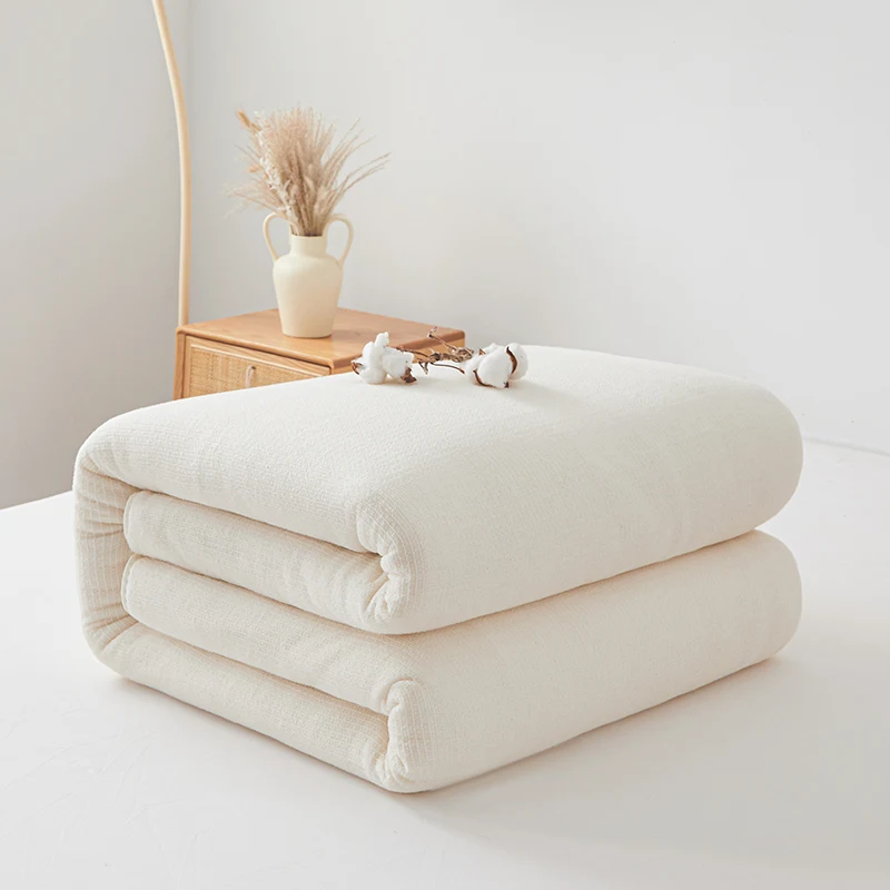 Customised-Cotton-Quilt-with-Core-Fish-Scale-Mesh-Design-Thickened-Winter-Quilt-for-Hotel-Home-Use-Simple-Washable-Quilt-Core
