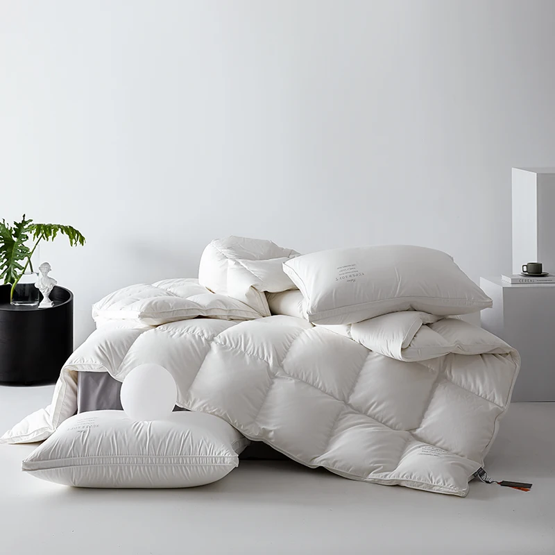 Customised-Luxury-All-Season-Home-Hotel-Bedding-Super-Soft-Warm-High-Fill-Fluffy-Down-Duvet-Comfortable-Duvets-Down-Comforters