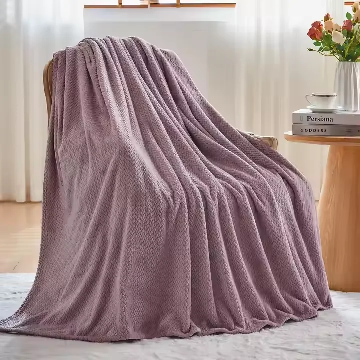 Customizable-Color-Super-Soft-Flannel-Fleece-Throw-Blanket-100-Polyester-Large-Size-Big-Bed-Blanket-for-Winter