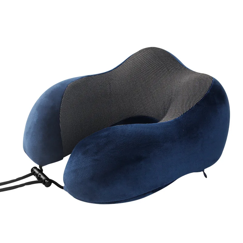 Customizable-Embroidered-Logo-Memory-Foam-U-shaped-Neck-Pillow-for-Driving-and-Travel
