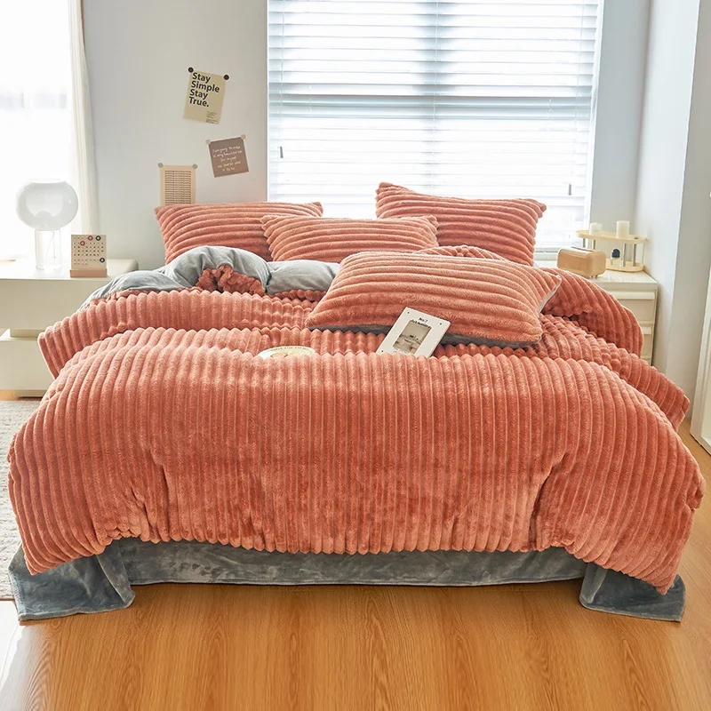Customizable-Fluffy-Comforter-Set-Super-Soft-Organic-Faux-Fur-Fleece-Bedding-3-Piece-Plush-Duvet-Cover-Set-for-Hotel-Use