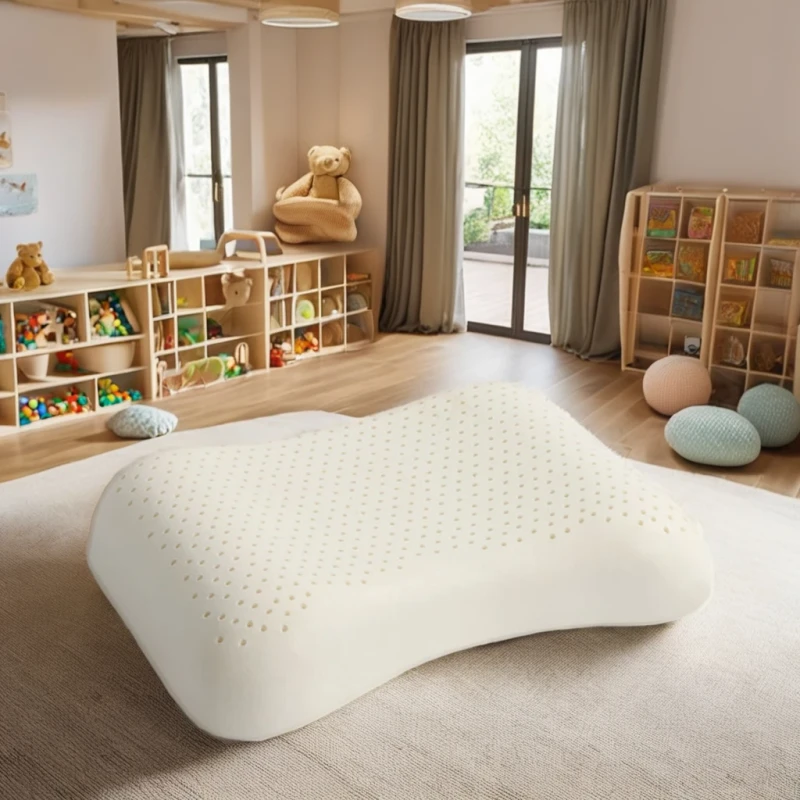 Customizable-Kids-Portable-Natural-Latex-Foam-Pillow-Available-in-Various-Designs-Bedroom-Furniture