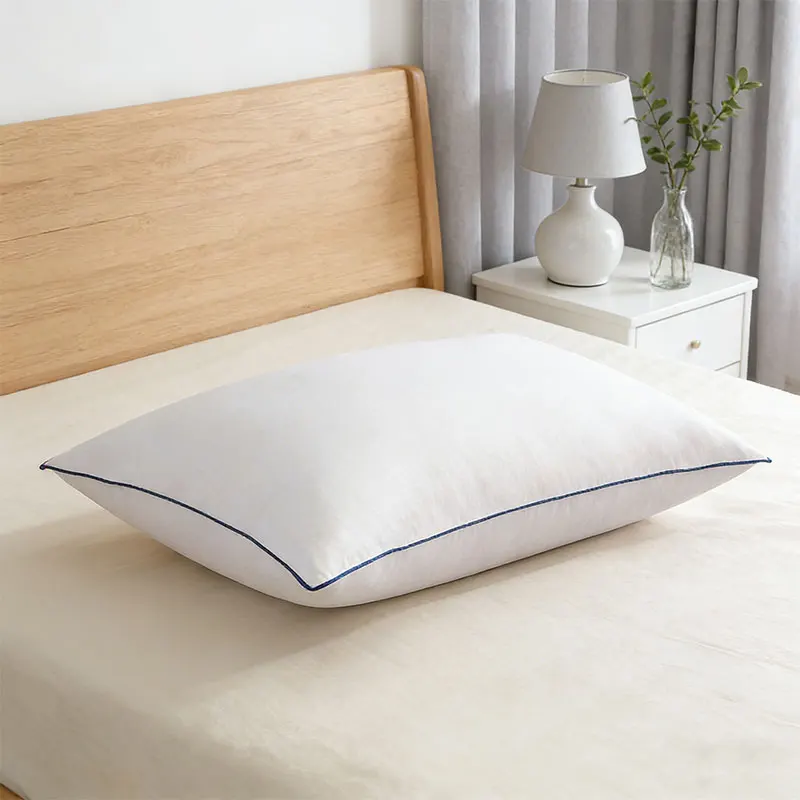 Customizable-Logo-Pure-White-Rectangle-100-Cotton-Pillow-Cases-Durable-Pillow-Shell-for-Home-Hospital-Use