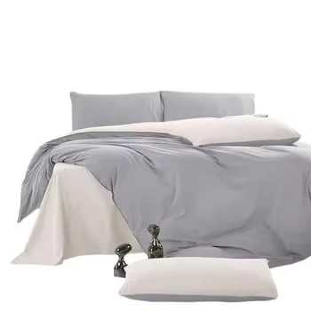 Customizable-Pure-Cotton-Sheet-Set-400TC-Woven-Breathable-Durable-Modern-Style-Home-Bedding-All-Season-Pillowcase