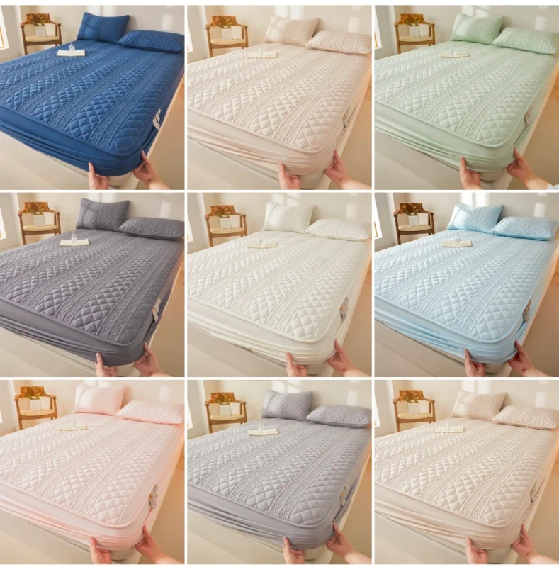 Customizable-Sizes-Waterproof-Mattress-Protector-Thickened-Quilted-Bed-Sheets-Water-Proof-Cover-Protector-for-Beds