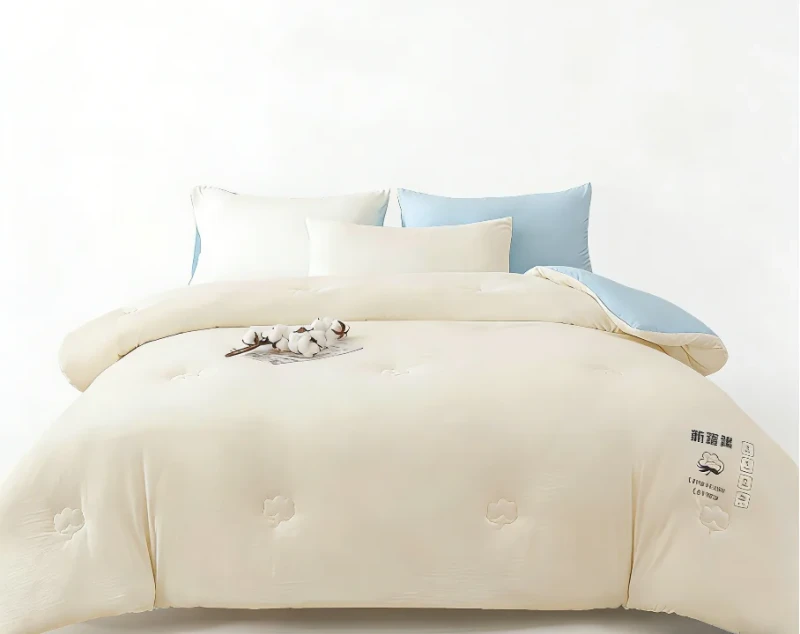Customizable-Winter-Modern-Quilt-Batting-Pure-Cotton-Washed-Cotton-for-Bedroom-Hotel