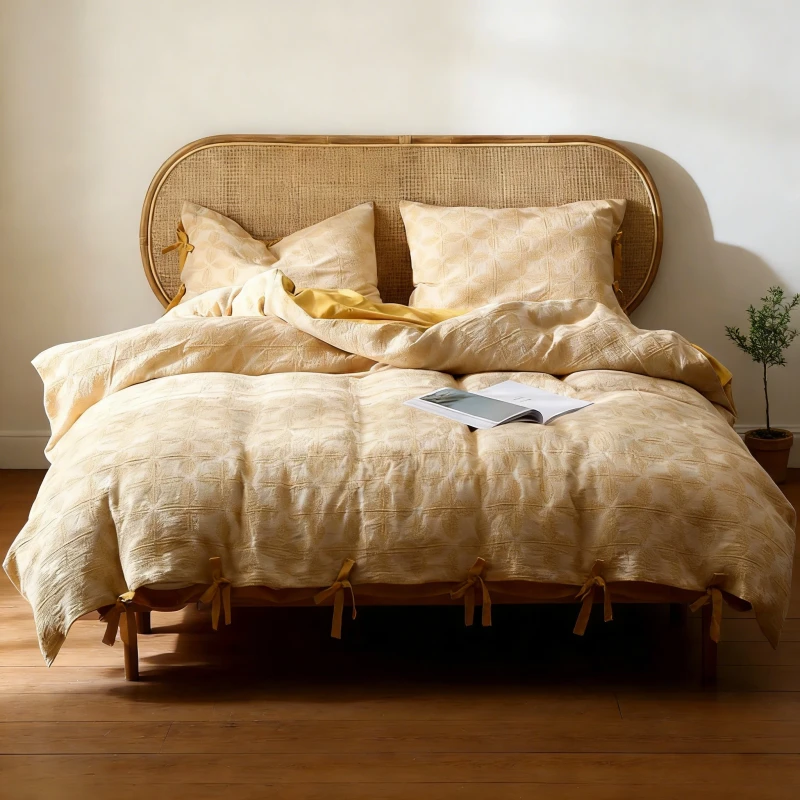 Customized-Color-Pastoral-Style-Soft-100-Cotton-Plant-Pattern-European-Queen-King-Size-Duvet-Cover-Sets