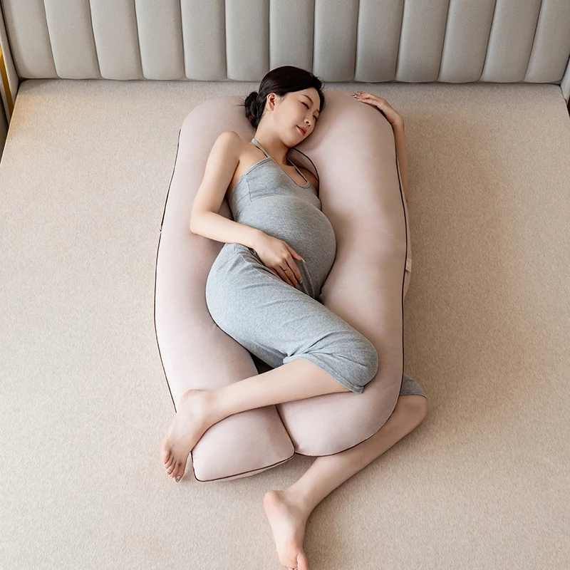Customized-Color-U-Shaped-Full-Body-Support-Soft-Washable-Removable-Cover-PP-Cotton-OEKO-TEX-Certified-Maternity-Pregnancy