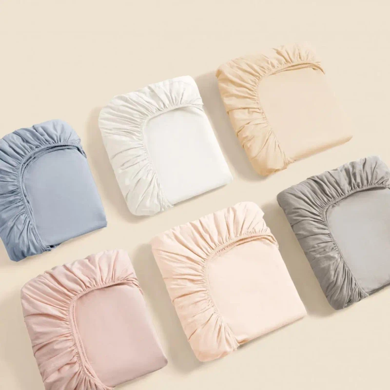 Customized-Colored-Fitted-Sheet-Cotton-Sets-with-Pillow-case-for-Hotel-for-Home