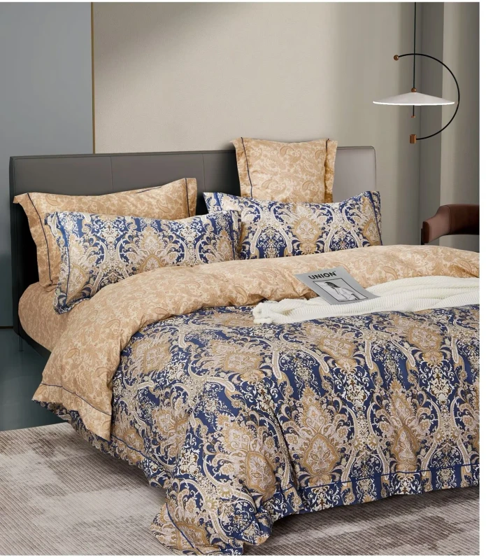 Customized-Cotton-Printed-Comforter-Bedding-Sets-Single-Queen-King-Size-with-5-6-7-Pcs-New-Filled-Comforter