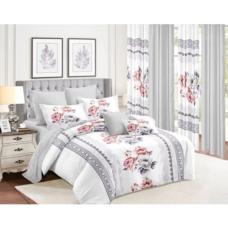 Customized-Curtain-Bedding-Set-10-Pieces-Printed-Bedspread-Set-with-Curtains-and-Pillow
