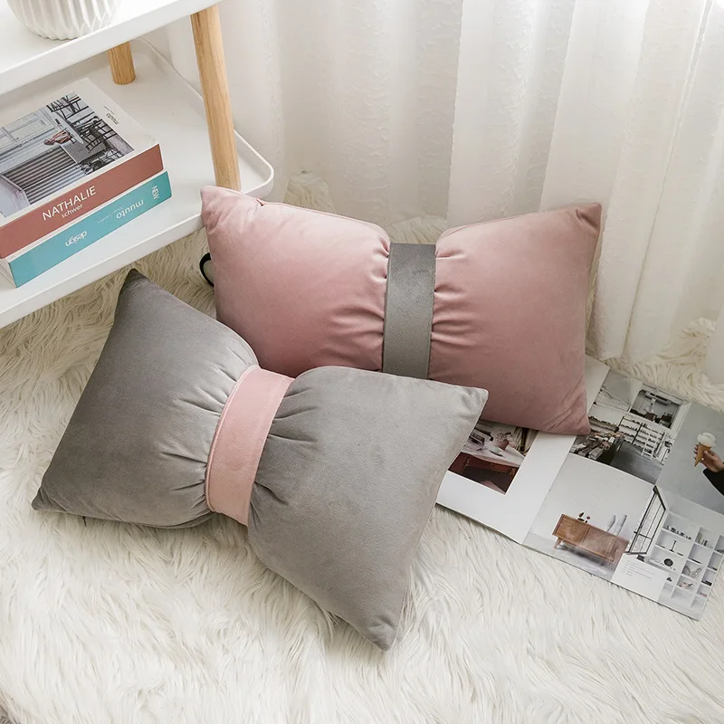 Customized-Cushion-Covers-Home-Decorative-Throw-Pillow-Cushion-With-Pom-Deer-Velvet