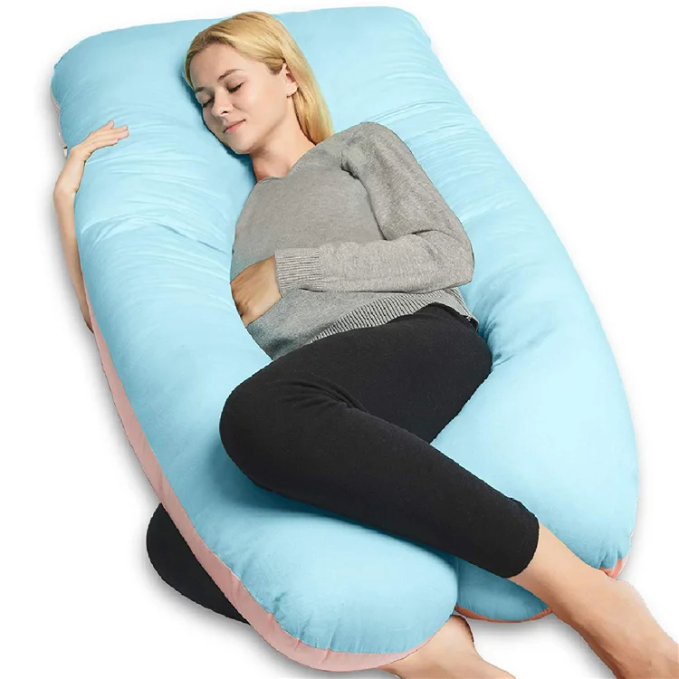 Customized-Design-Pregnant-Women-Side-Sleeping-Pillow-Full-Body-Pregnant-Waist-Pillow