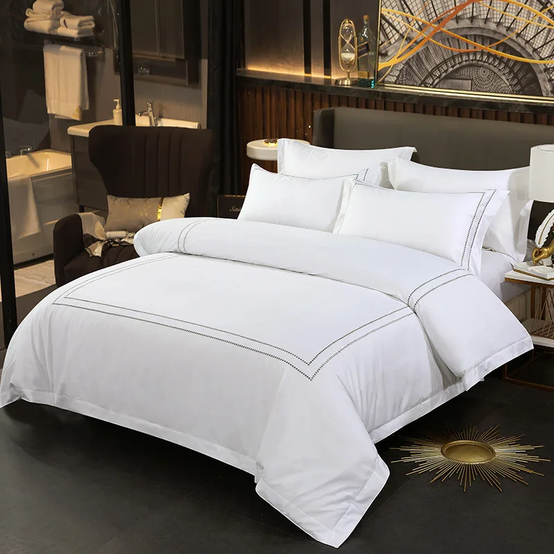 Customized-Hotel-Quality-Duvet-Cover-Set-with-Pillow-Case-Cotton-Embroidered-Designs-Simple-Woven-Style-Custom-Sizes-Available
