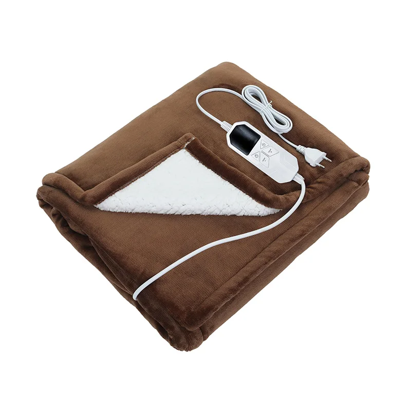Customized-King-Size-XL-Electric-Plush-Fleece-Heated-Blanket-Synthetic-Rechargeable-Quilted-Flannel-Washable