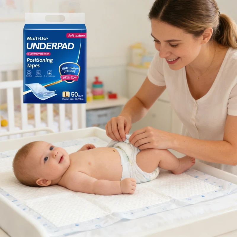 Customized-Logo-Size-Disposable-Underpads-Bed-Pad-Changing-Table-Pad-for-Baby-Infant