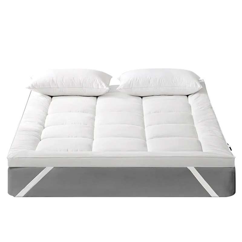 Customized-Mattress-Topper-Colors-Cotton-extra-Thick-Quilting-Mattress-Pad-Duvet-Cover-Set-Fitted-Sheet-for-Hotel-Bedding-Set