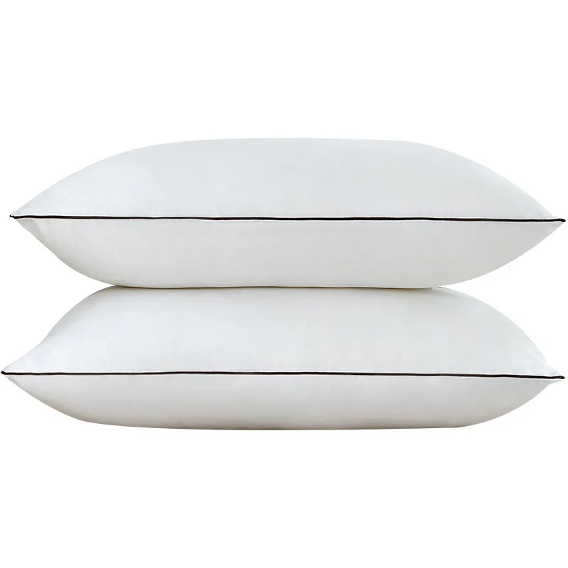 Customized-Microfiber-Hotel-Pillow-Inserts-All-Sizes-Solid-Pattern-Neck-Support-Polyester-Cotton-Microfiber-Filling-for-Hotels