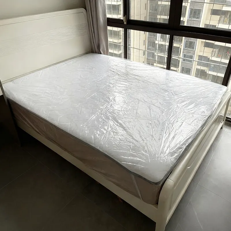 Customized-Plastic-Fitted-Bed-Sheet-with-Elastic-Transparent-Waterproof-Baby-Mattress-Protector-Dustproof-Cover-for-Mattress
