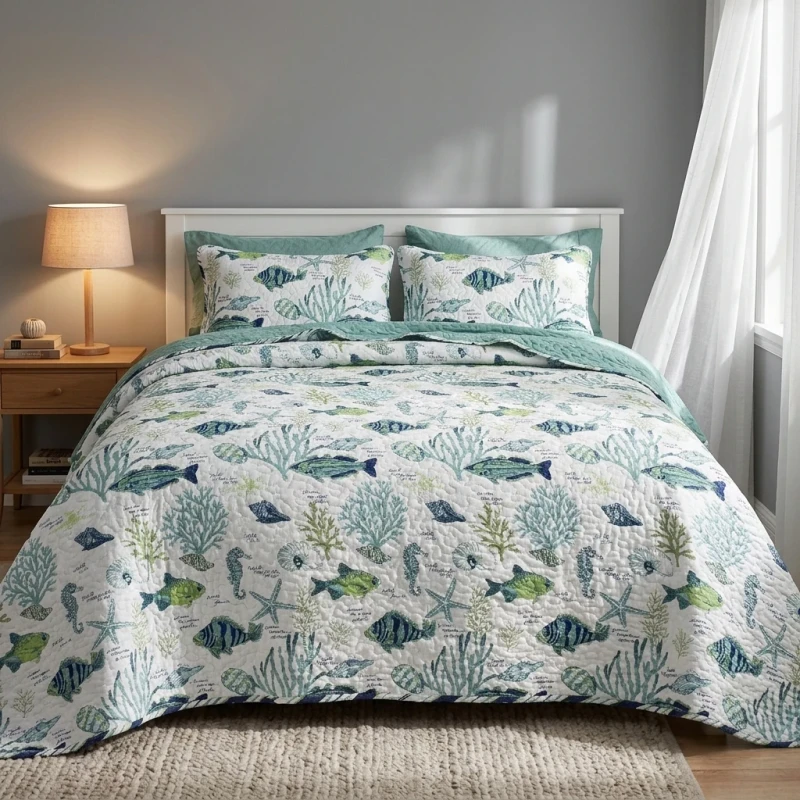 Customized-Premium-Lightweight-Quilted-Eco-Friendly-Polyester-Print-Design-Luxury-Bedding-Set