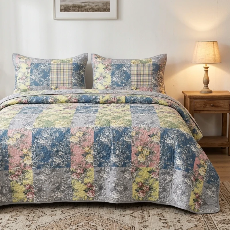 Customized-Premium-Lightweight-Quilted-Polyester-Eco-Friendly-All-Season-3-Piece-Modern-Print-Design-Luxury-Bedding
