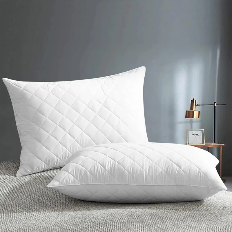 Customized-Queen-King-Size-2-Pack-Luxury-Hotel-Quality-Neck-Solid-Pattern-Memory-Alternative-Pillow-Insert