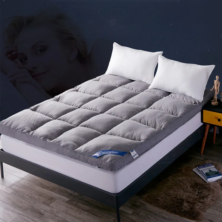 Customized-Queen-Size-Hypoallergenic-Mattress-Topper-Bed-Mattress-Topper-Quilted-Fitted-Mattress-Pad