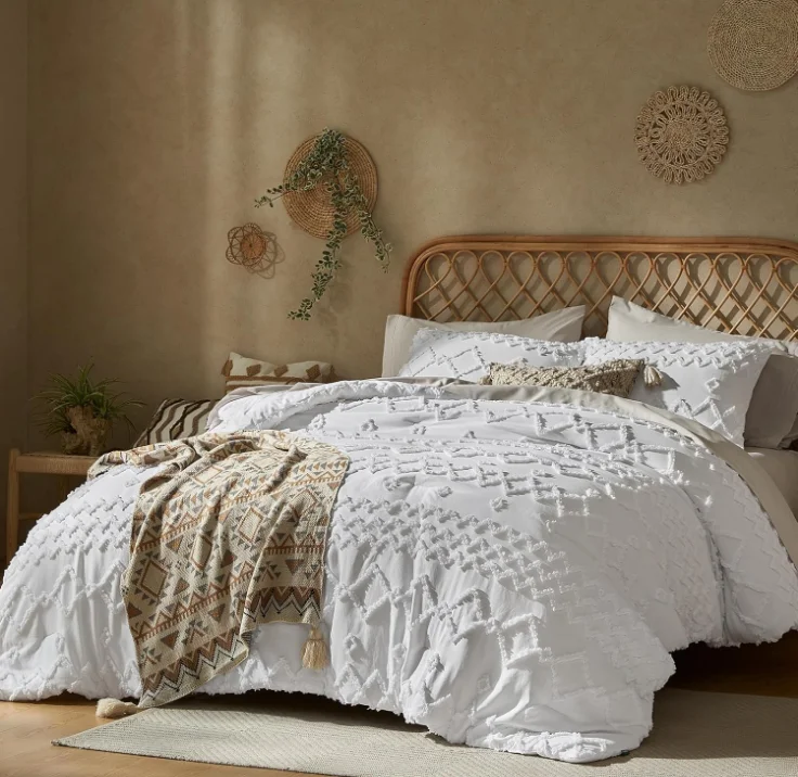 Cut-Fabric-3pc-Comforter-Set-Bedding-Comforter-Polyester