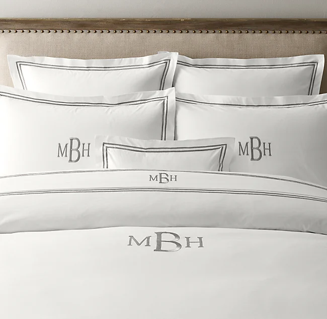 Deeda-Factory-100-Cotton-300TC-logo-Bedding-Set-Hotel-Style