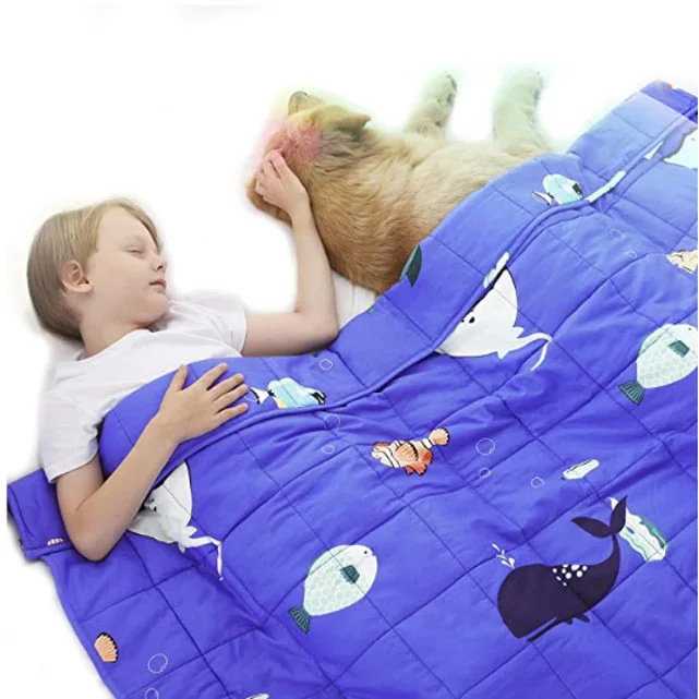 Direct-from-Manufacturer-Cotton-Childrens-Printed-Gravity-Blanket-Lightweight-Weighted-Blanket