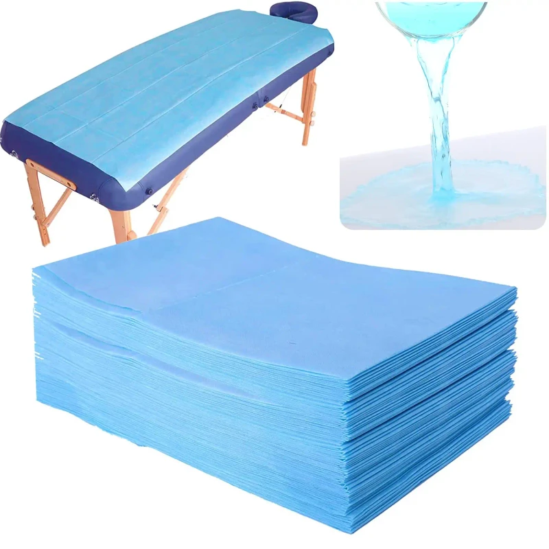 Disposable-Bed-Cover-Medical-Sheet-for-Bed-Nonwoven-Disposable-Paper-PP-SMS-PPPE-White-Blue-Green