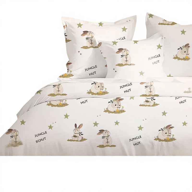 Disposable-Bed-Sheet-Set-Three-Four-Piece-Duvet-Cover-Pillowcase-Hotel-Sleeper-Travel-Hospital-Supplies