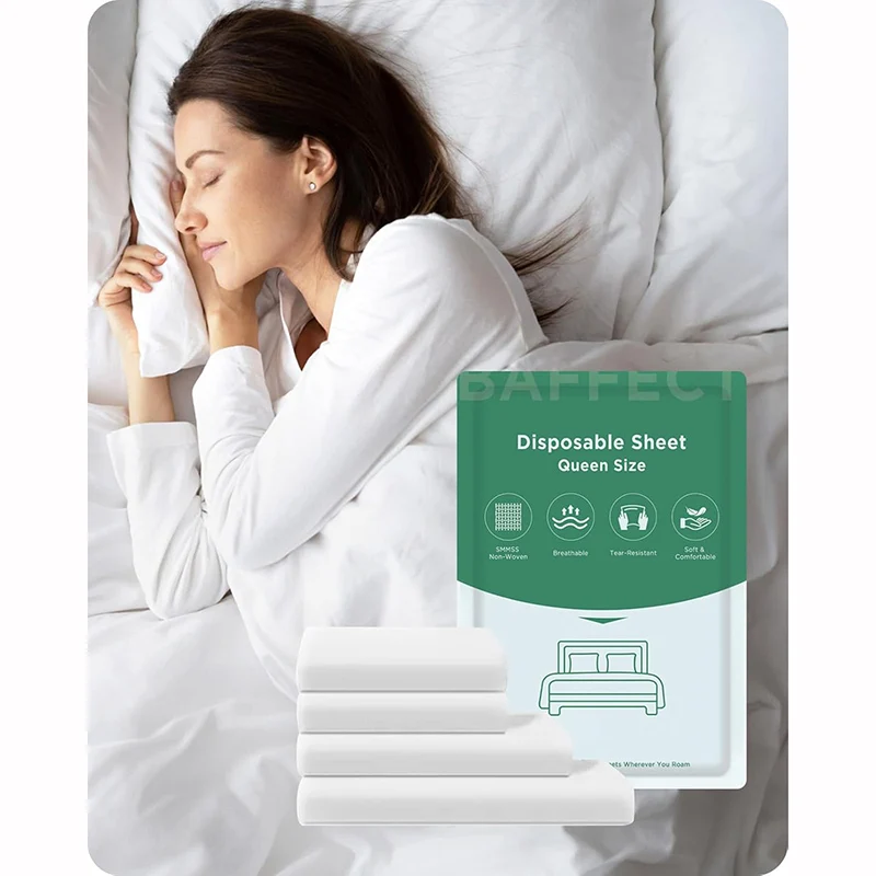 Disposable-Bed-Sheets-for-Travel-4PCS-Portable-Bedding-Set-for-Hotel-Breathable-Disposable-Bed-Set-for-Camping-SPA-Business-Trip