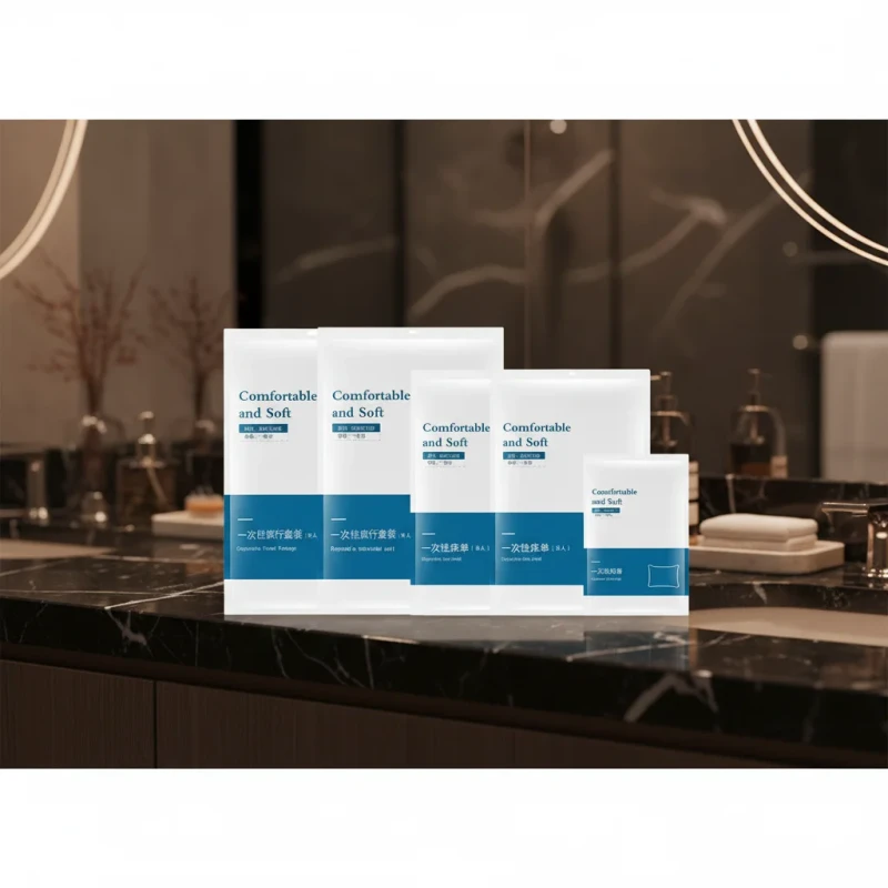 Disposable-Bedding-Set-of-Four-Pieces-Four-Seasons-Bed-Sheets-Thickened-Sterile-Duvet-Cover-Pillowcase-Hotel-Travel-Supplies