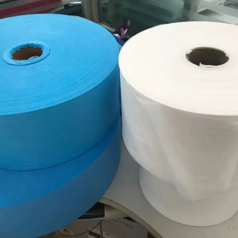Disposable-Bouffant-Caps-Fabric-Material-Cap-Fabric-Non-Woven-Roll-OEM-Factory-Supply