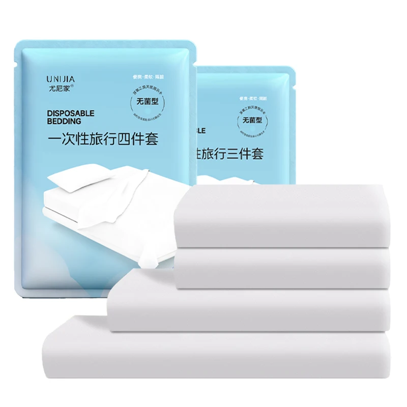 Disposable-Hygienic-Non-Woven-Bedding-Set-Soft-Skin-Friendly-Breathable-Eco-Friendly-Bedding-Set-for-Hotel-Spa-Hospital-OEM