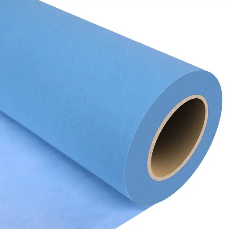 Disposable-Lightweight-Non-Woven-Medical-Bed-Sheet-Roll-Waterproof-Plain-Style-Couch-Roll