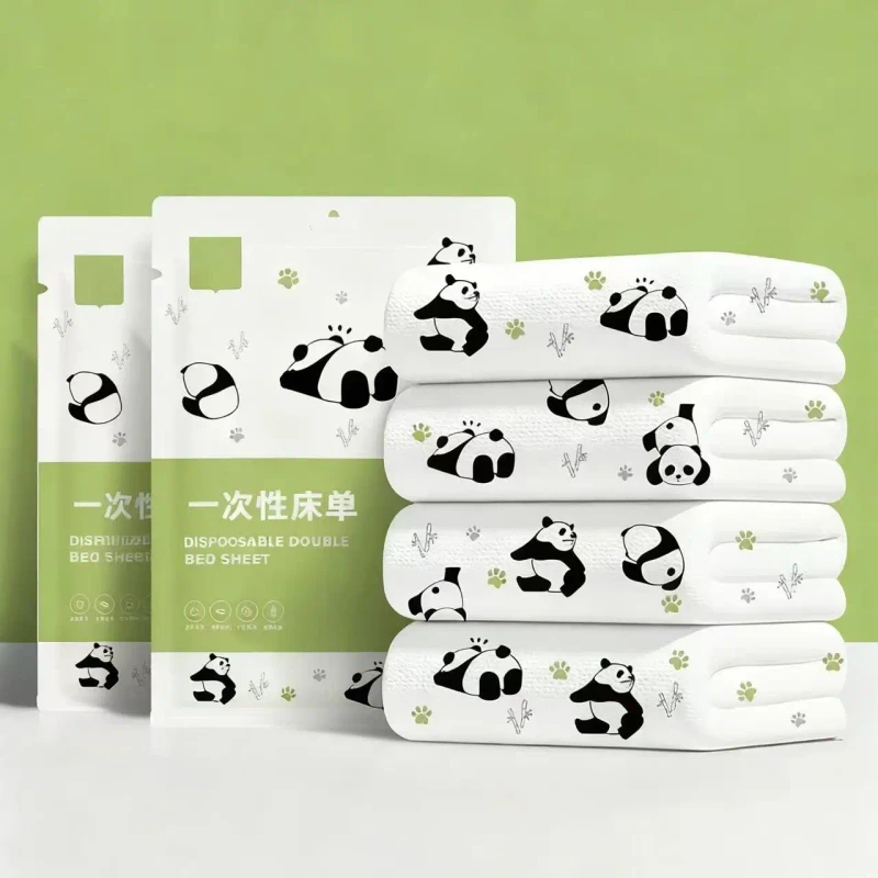 Disposable-Non-Woven-Bed-Sheet-Duvet-Cover-Set-4Pcs-for-Wedding-Event-Temporary-Accommodation-Guest-Room-Bulk-Supply