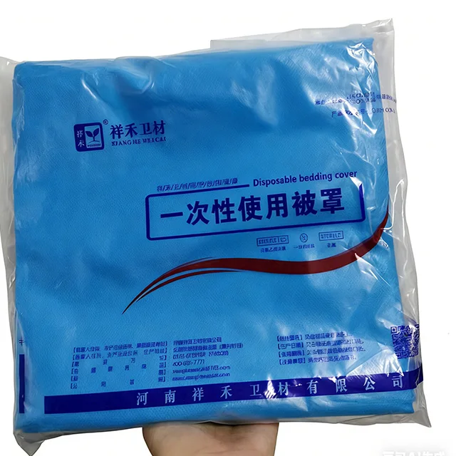 Disposable-Non-Woven-Bedding-Cover-Waterproof-Oilproof-For-Hospital-Clinic-Medical-Care-Hotel-Travel