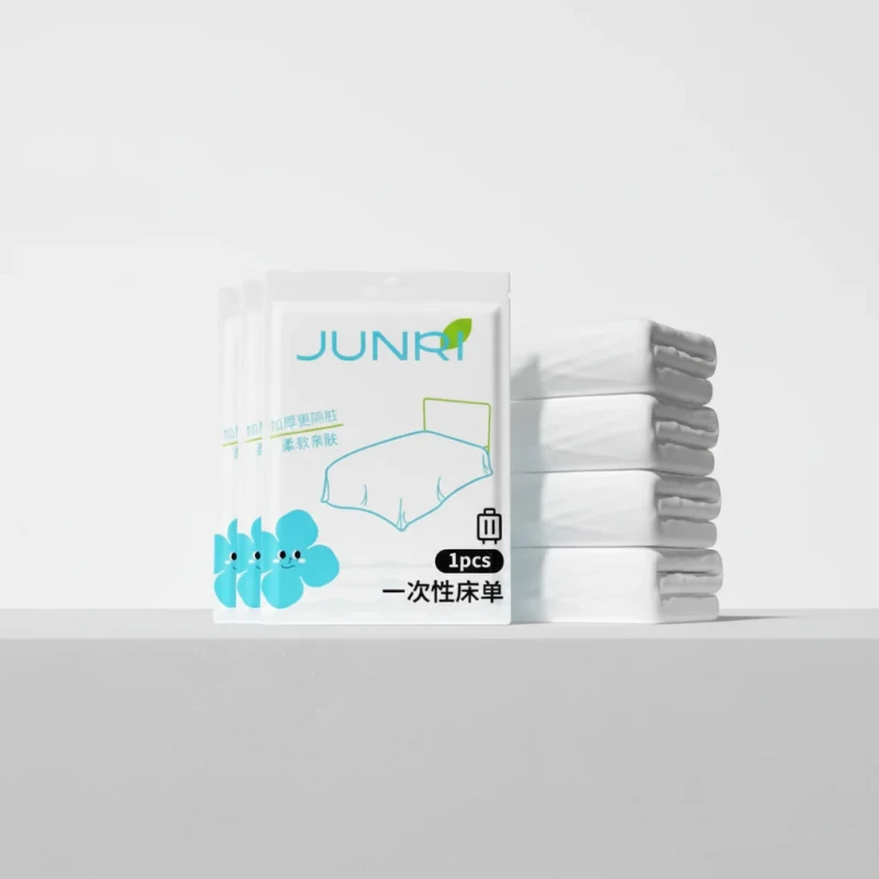 Disposable-Nonwoven-100-Polyester-Bed-Sheets-Covers-Pillowcases-Hotel-Guesthouse-Use-Solid-200TC-Dirt-Resistant-Portable
