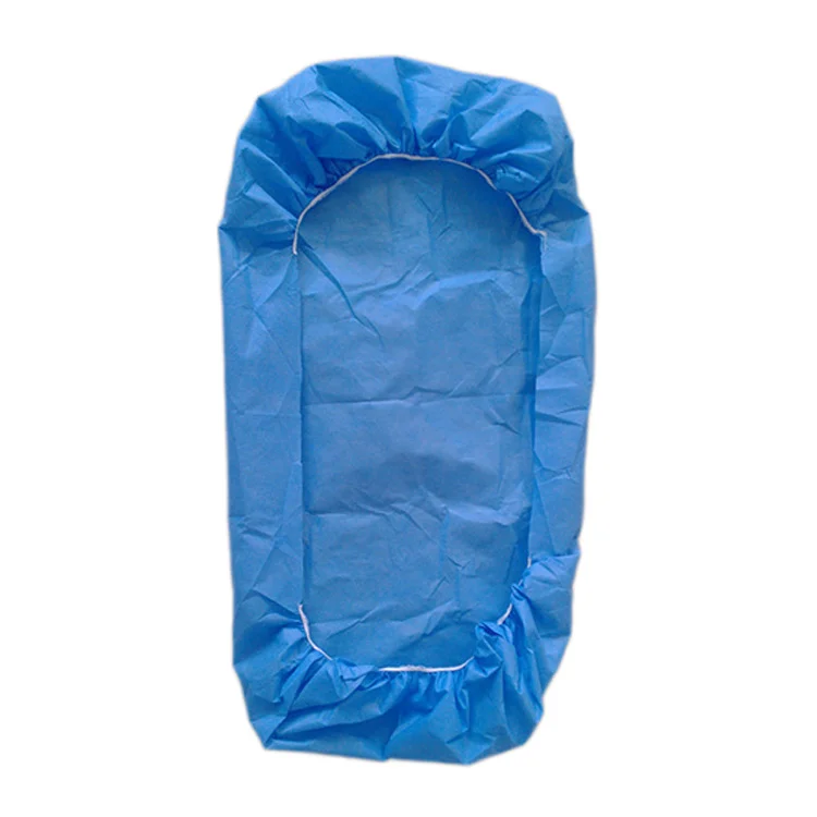 Disposable-Single-Sheet-Pillowcase-Set-Woven-Fitted-Medical-Hospital-Bed-Sheet